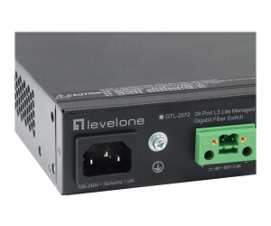 Levelone Kilby GTL -2872 - Switch - L3 Lite - Managed