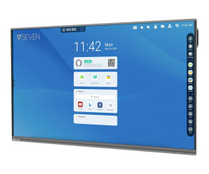V7 65 in 4K IFP Android 9 Display 20 pt w