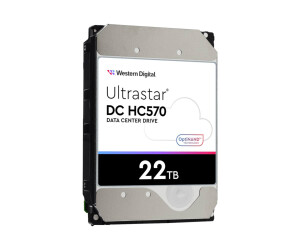 WD Ultrastar DC HC570 - hard drive - 22 TB - Intern - 3.5...