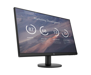 HP P27v G4 - LED-Monitor - 68.6 cm (27") - 1920 x 1080 Full HD (1080p)
