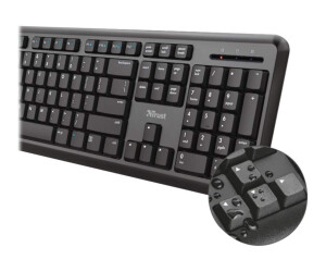 Trust TKM-350 - Tastatur-und-Maus-Set - kabellos