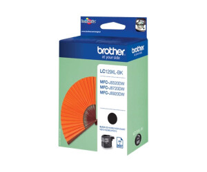 Brother LC129XLBK - Schwarz - original - Tintenpatrone
