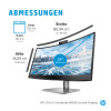 HP E34m G4 Conferencing Monitor - E-Series - LED-Monitor - gebogen - 86.4 cm (34")