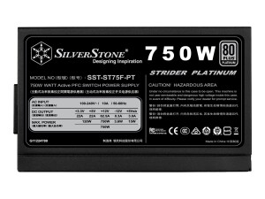SilverStone Strider Platinum series ST75F-PT - V1.1 -...