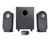 Logitech Z407 - Android Edition - loudspeaker system - for PC - 2.1 -channel - wireless - Bluetooth - USB - 40 watts (total)