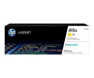 HP 415x - high productive - yellow - original - laser jet - toner cartridge (W2032X)