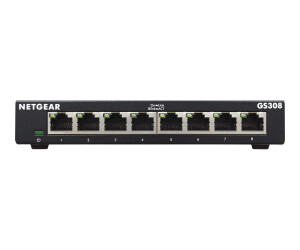 Netgear GS308V3 - Switch - Unmanaged - 8 x 10/100/1000