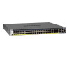 Netgear M4300-52G-PoE+ - Switch - L3 - managed - 2 x 10/100/1000/10000 + 2 x 10 Gigabit SFP+ + 48 x 10/100/1000 (PoE+)
