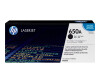 HP 650a - black - original - laser jet - toner cartridge (CE270A)