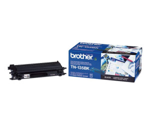 Brother TN135BK - black - original - toner cartridge