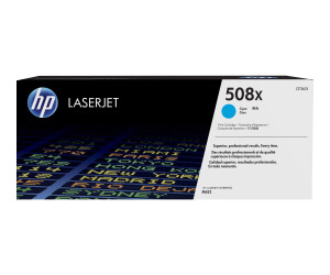 HP 508X - Hohe Ergiebigkeit - Cyan - original - LaserJet...