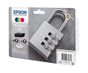Epson 35 Multipack - 4er-Pack - Schwarz, Gelb, Cyan, Magenta