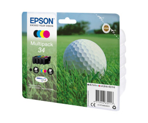 Epson 34 - 4er-Pack - Schwarz, Gelb, Cyan, Magenta