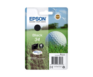 Epson 34 - 6.1 ml - black - original - ink cartridge
