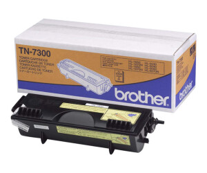Brother TN7300 - black - original - toner cartridge