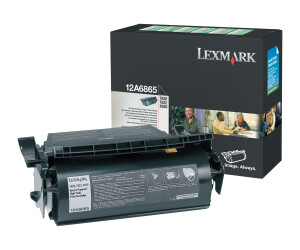 Lexmark Schwarz - Original - Tonerpatrone - für...