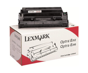 Lexmark black - original - toner cartridge - for optra E310