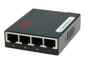 ROLINE Pocket Fast Ethernet Switch - Switch - unmanaged