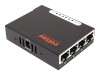 ROLINE Pocket Fast Ethernet Switch - Switch - unmanaged