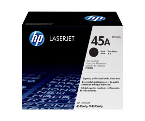 HP 45A - black - original - laser jet - toner cartridge (Q5945A)