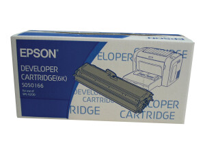 Epson S050166 - Schwarz - original - Entwickler-Patrone