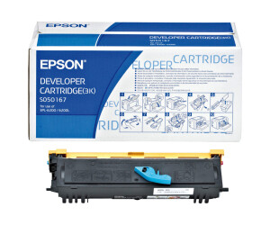 Epson S050167 - Schwarz - original - Entwickler-Patrone