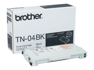Brother TN04BK - Schwarz - original - Tonerpatrone