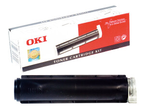 Oki black - original - toner cartridge - for Okifax 4100