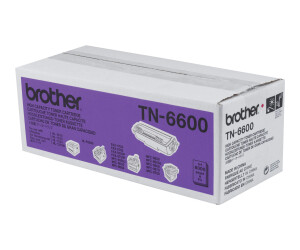 Brother TN -6600 - black - original - toner cartridge