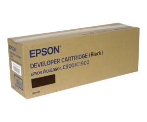 Epson S050100 - black - original - developer cartridge