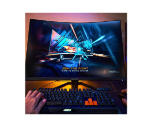 Gigabyte G32QC A - LED monitor - bent - 80 cm (31.5 &quot;)