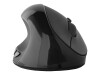 Quinta jenimage - vertical mouse - ergonomic - for left -handed - 6 keys - wireless - 2.4 GHz - wireless recipient (USB)