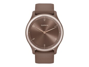 Garmin vívomove Sport - Mokkafarben mit perlgoldenen Akzenten