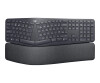 Logitech ERGO K860 - Tastatur - kabellos - 2.4 GHz, Bluetooth 5.0