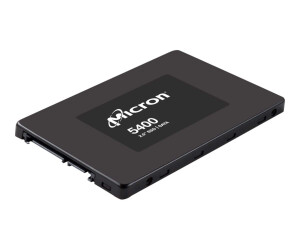Micron 5400 Max - SSD - 3.84 TB - Intern - 2.5 "(6.4 cm)