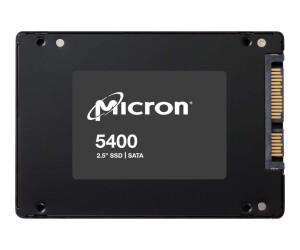 Micron 5400 Max - SSD - 3.84 TB - Intern - 2.5 "(6.4 cm)