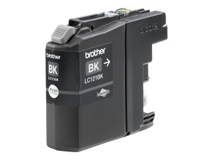 Brother LC121BK - Schwarz - original - Tintenpatrone