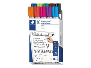 Staedtler Lumocolor Whiteboard Marker 351b 10 Pack...