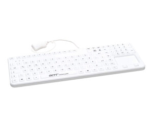 GETT CleanType Prime Touch+ - Tastatur - mit Touchpad