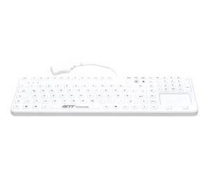 GETT CleanType Prime Touch+ - Tastatur - mit Touchpad