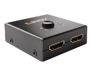 Lindy 2 Port HDMI 18G Bi-Directional Switch -...