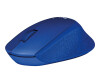 Logitech M330 Silent Plus - Mouse - 3 keys - wireless - 2.4 GHz - Wireless recipient (USB)