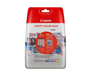 Canon Cli-571 XL C/M/Y/BK Photo Value Pack-Pack of 4