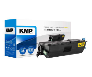 KMP K-T66 - 370 g - Schwarz - kompatibel - Tonerpatrone...