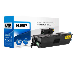 KMP K-T66 - 370 g - Schwarz - kompatibel - Tonerpatrone