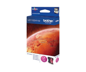 Brother LC1100HYM - Hohe Ergiebigkeit - Magenta