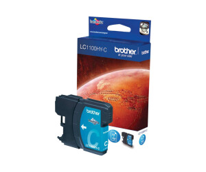 Brother LC1100HYC - Hohe Ergiebigkeit - Cyan