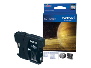 Brother LC1100BK - Schwarz - original - Tintenpatrone