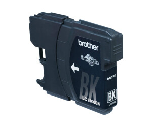 Brother LC1100BK - black - original - ink cartridge