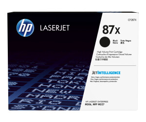 HP 87X - Hohe Ergiebigkeit - Schwarz - original -...